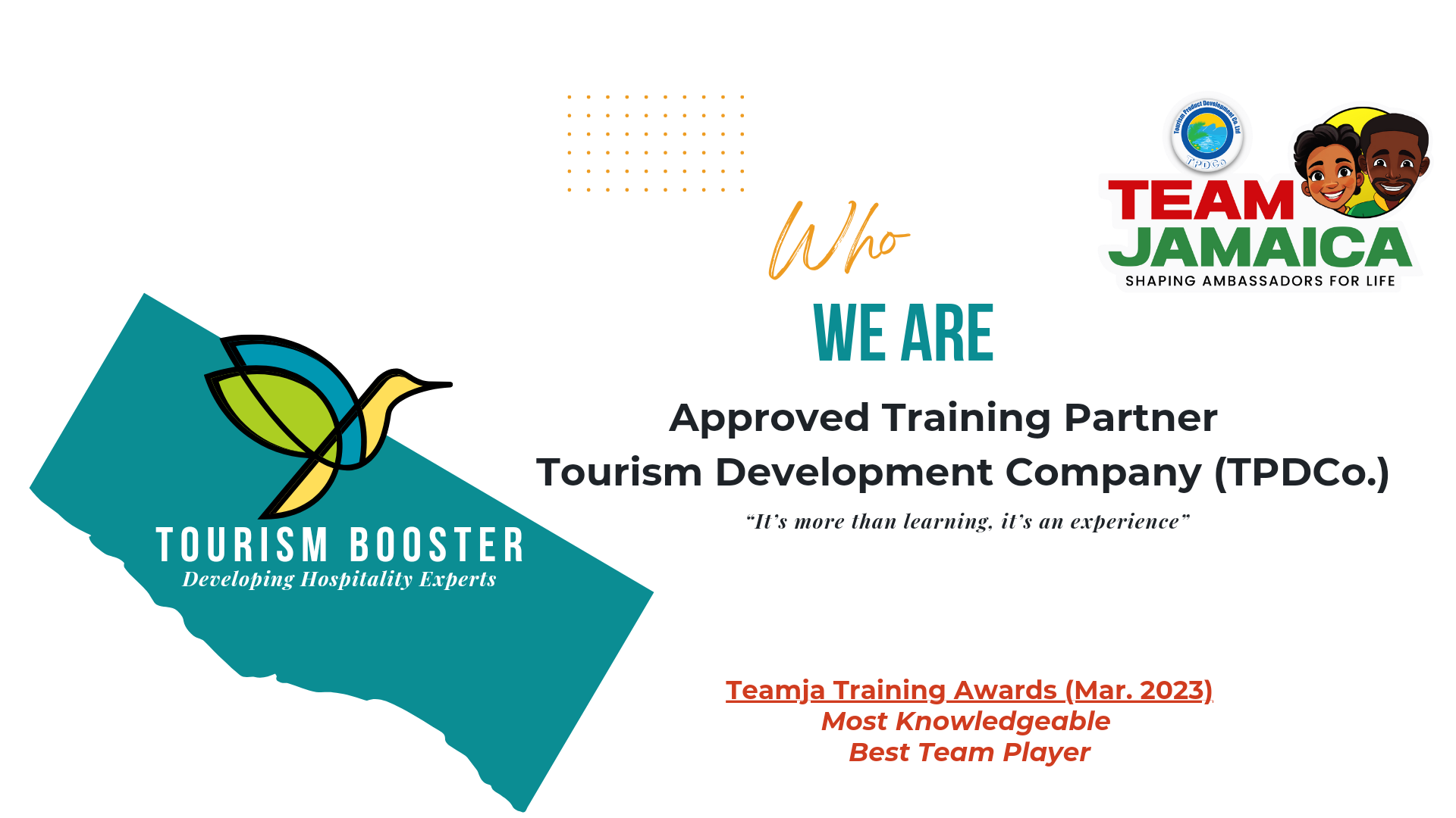 Team Jamaica Certification – Level 1